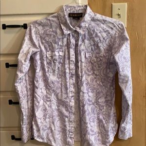 Ariaat pearl snap cowgirl shirt